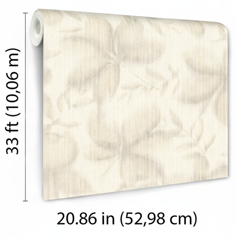 Papier peint vélin, Crème