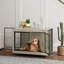Furniture Style Crate with 3 Doors