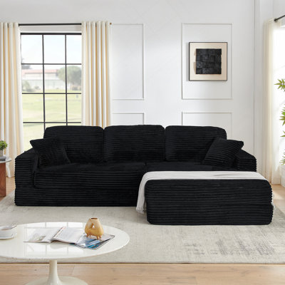 Versatile Modular Sectional Sofa With Transformable Design For Bedroom