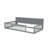 Wood Twin XL Daybed with Storage Cabinets & USB Ports –Gray Wood Daybed for Small Spaces-2384978