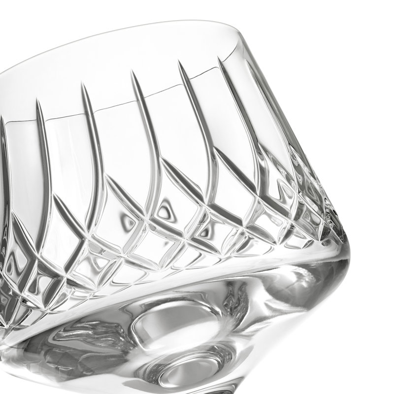 Waterford Lismore Arcus Crystal Wine Glass Set, 14 oz, Clear