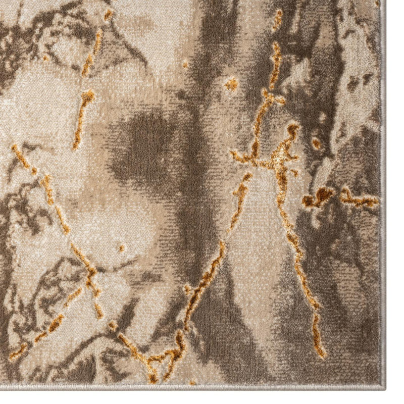 Macfadyn Abstract Indoor Rug, Rectangle 4' x 5'