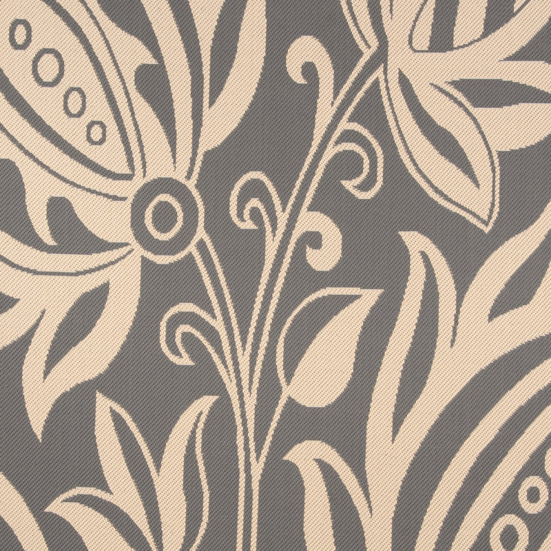 Herefordshire Performance Floral Indoor/Outdoor Area Rug, Square 6'7"