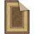Easy Care Non-Slip Border Design Area Rug For Living Room, Hallway Rug-1214898140