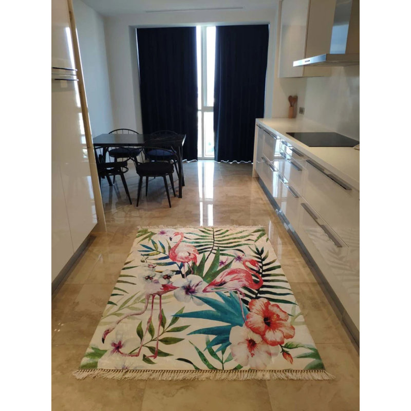 Tapis Masanao avec envers antidérapant, Carré 2 pi 7 po x 2 pi 7 po