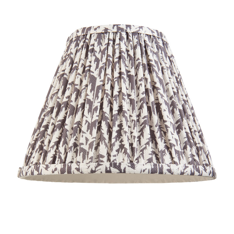Leaf Lamp Shade, Brown, 18.5cm H x 12.5cm W x 25cm D