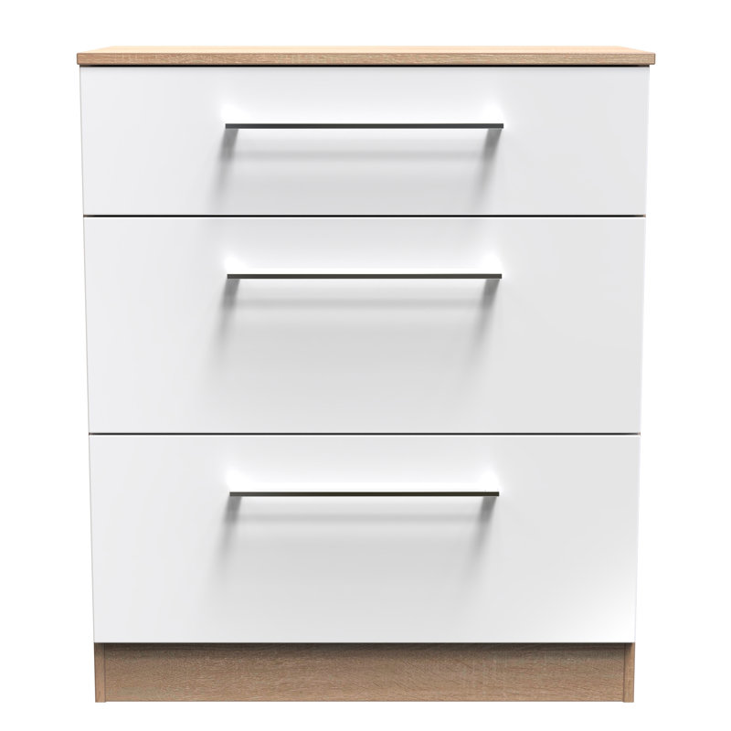 Talhaa 74cm W 3 - Drawer Chest of Drawers