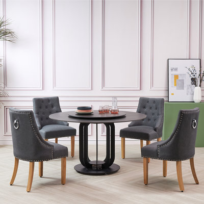 Bargas 48cm H Fabric Upholstered Side Chair