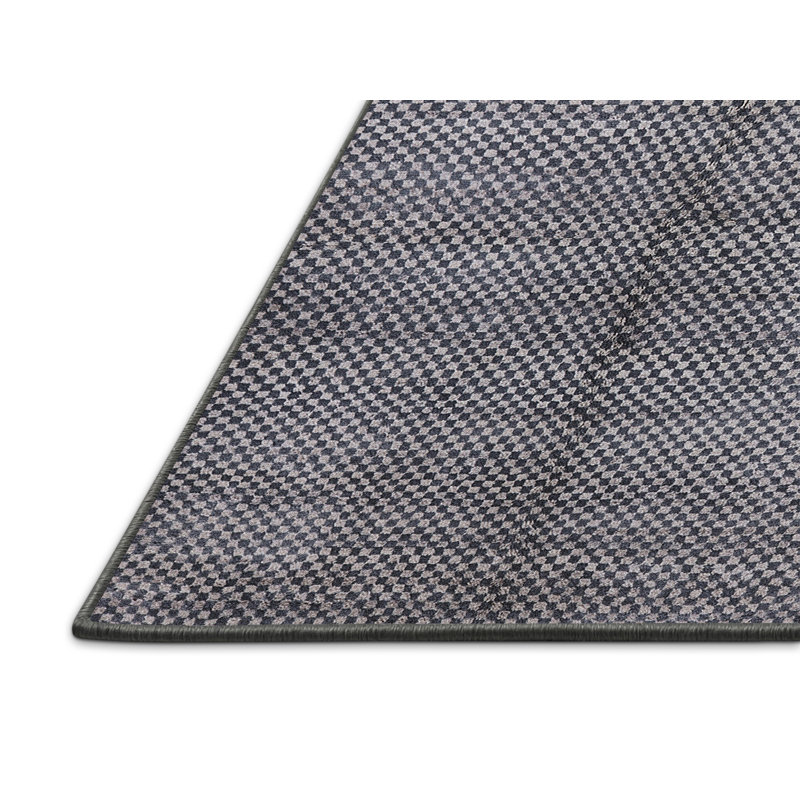 Geometric Indoor Rug, Rectangle 2' x 3'