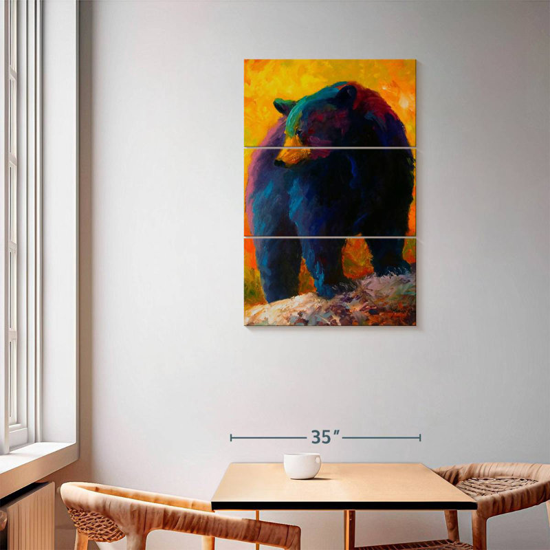 Brampt Checking Smorg, 57" H x 36" W