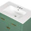 Meuble-lavabo de 30 pouces avec lavabo en céramique, armoire de salle de bain simple moderne avec 2 portes et une tablette, portes à fermeture douce-808333816