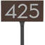 Floating 1-Line Lawn Address Sign-1599625405-1599625239