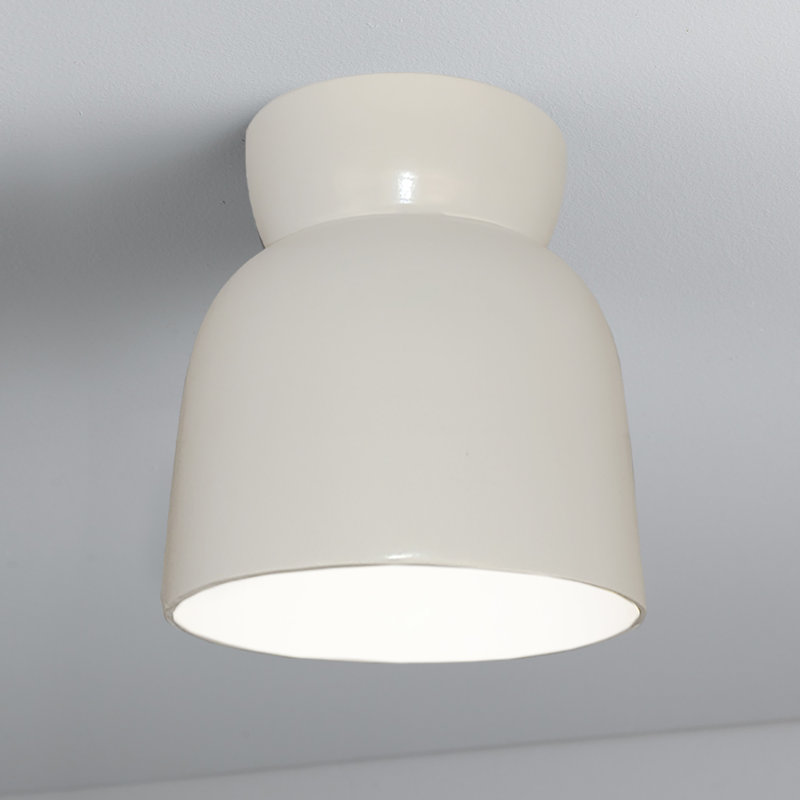 Plafonnier encastré d'extérieur à DEL Amardeep, DEL (intégrée), Luminaire blanc brillant