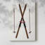Skis rétro - Cavas enveloppés de galerie-1826185851