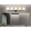 Meuble-lavabo noir mat 5 lumières Henri-123223053