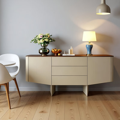 Italian luxury-style side cabinet