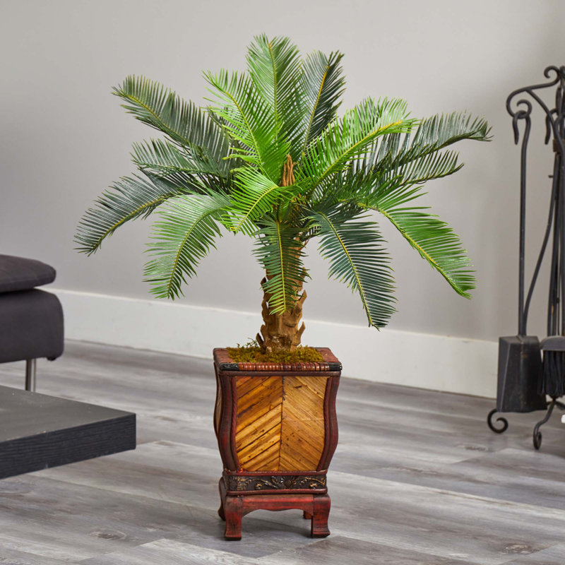36'' Faux Foliage Tree in Wood Planter