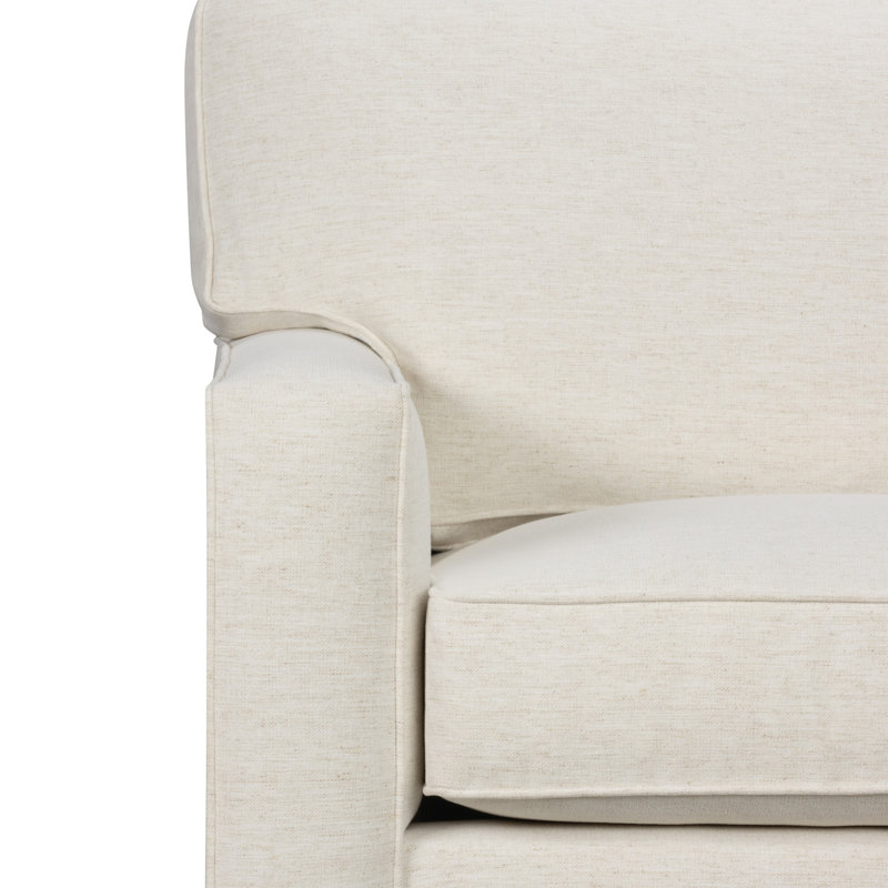 Canapé-lit Taylor, Chenille Crypton® neige Nomad