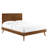 Alana Wood Platform Bed with Splayed Legs-289764532-289764530