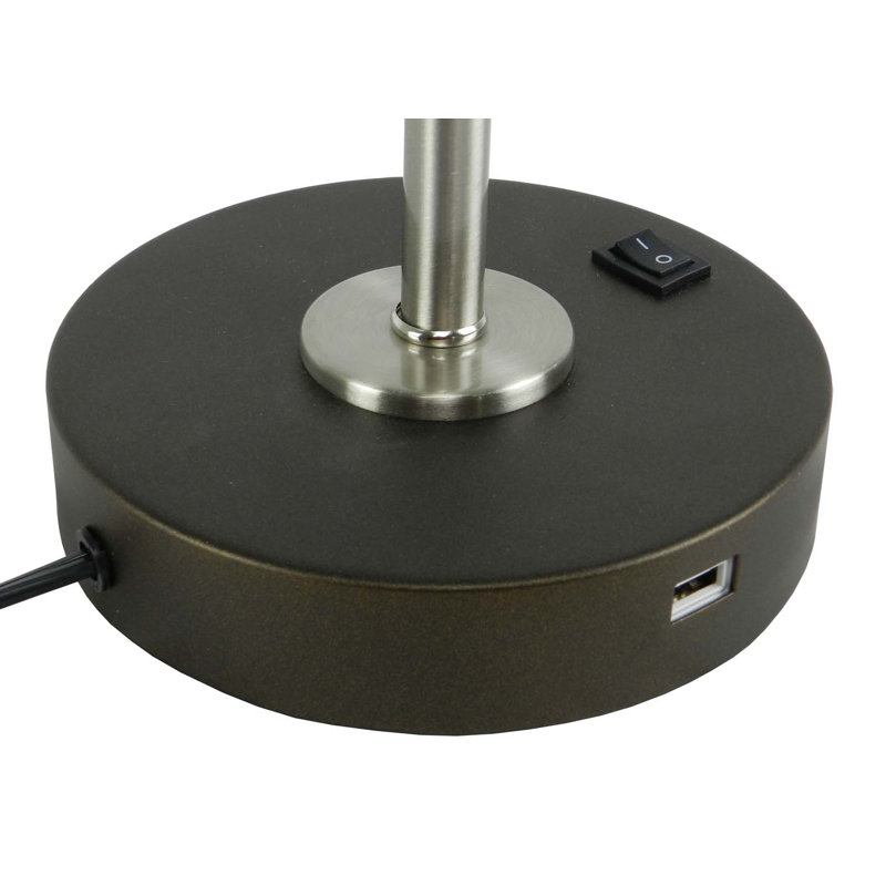 Lampe de bureau à DEL 15 po avec port USB (1 PC / RTC) (0,37 / 3,33)