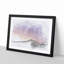 Lilac Sky Above the Mountain - Picture Frame Graphic Art Print-56735051-56735054