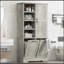 Armoire de salle de bain autoportante polyvalente avec plusieurs options de rangement et un design élégant-1793556876