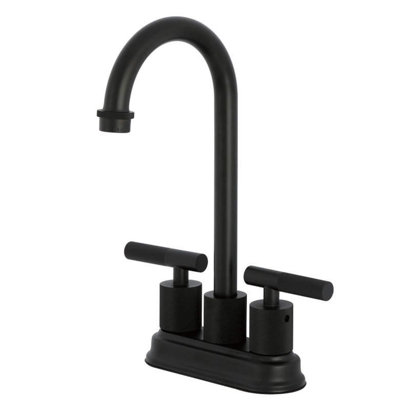 Robinet de bar Kingston, Noir mat