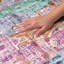 Tapis fantaisie de qualité supérieure lavable à la machine Dream ADS600-130444594-130444595