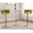 Cvetil Swivel Upholstered Adjustable Height Counter Stool with Metal Frame-2063107746-2065443449