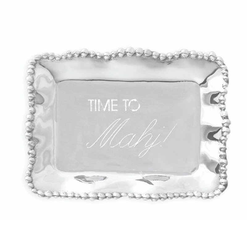 Giftables Aluminum Decorative Tray