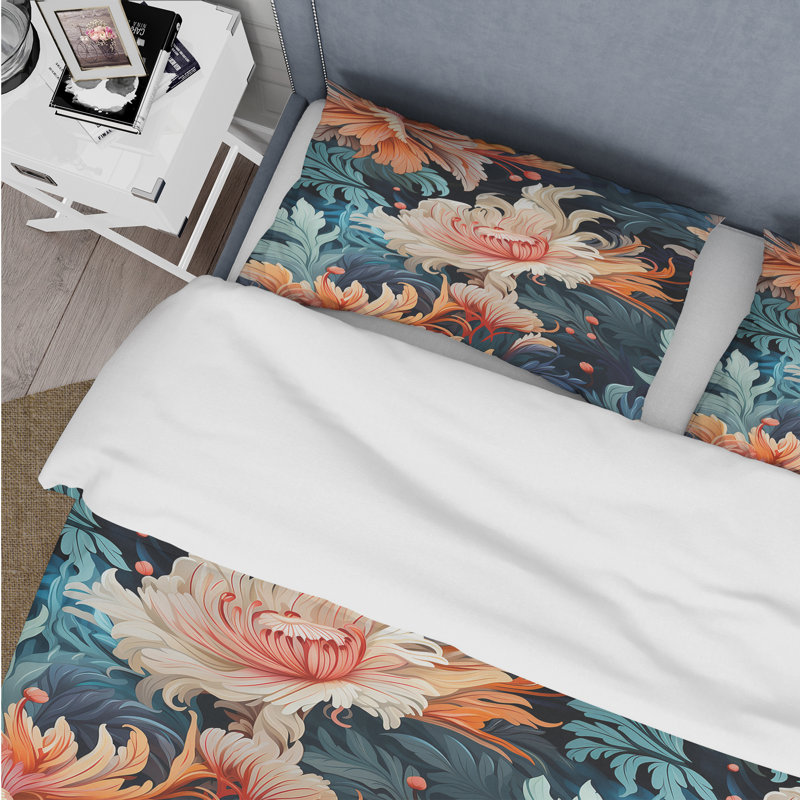 Ensemble de housse de couette Oceanic Harmony, Housse de couette pour très grand lit et 2 très