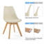 Chaise d'appoint rembourrée Pascal-1175034710