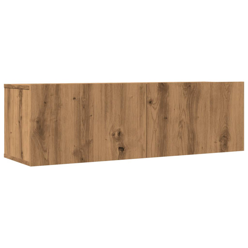 Meuble télé vidaXL, Chêne artisanal