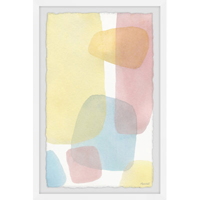 Coloured Stones - Single Picture Frame Painting