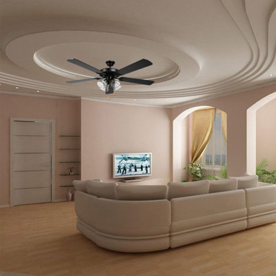 Tekin 52'' Ceiling Fan with Light Kit