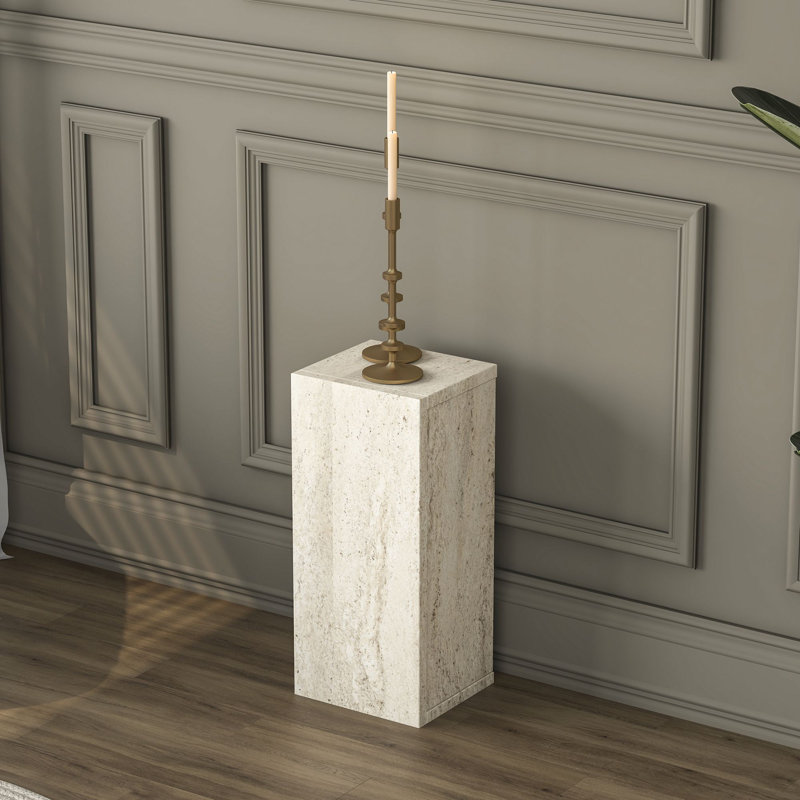 Side Table, 17.72" H x 7.87" W x 7.17" D