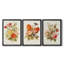 Antique Floral Bouquet I - Toile tendue avec châssis sur mesure - 3 pièces-2133887351-2133887348