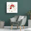 «Modern Folksy Mushroom I» sur toile par Victoria Barnes-93520131