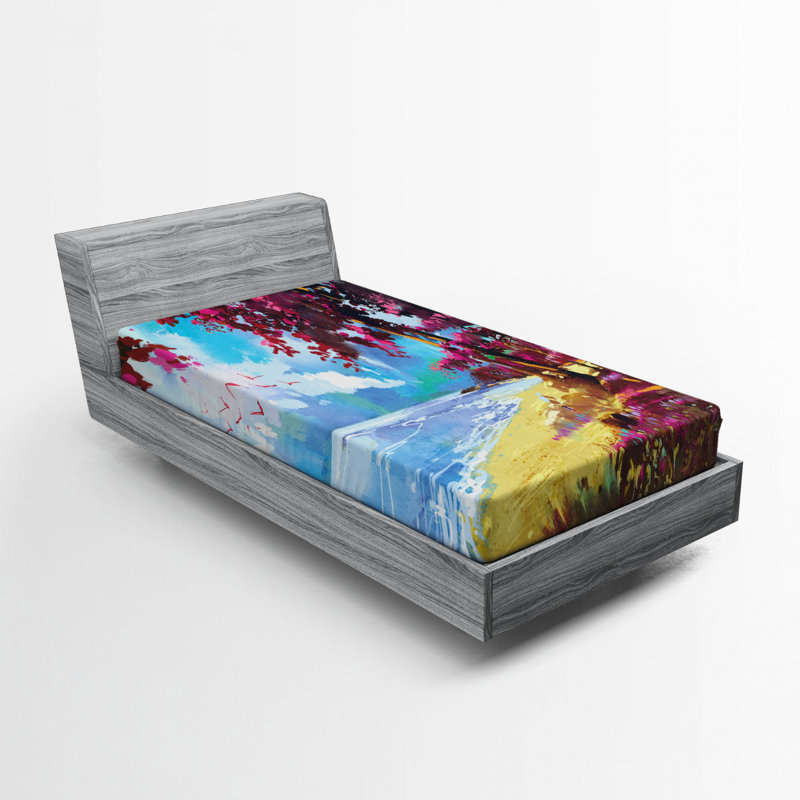 Microfiber Fitted Sheet, Twin Fitted Sheet