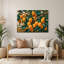 «Fruit Loquat», art mural en métal vert-1322485685