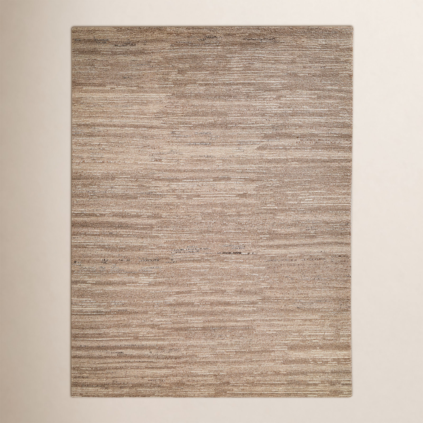 Ailey Hand-Knotted Abstract Wool Rug, Rectangle: 3'x5'