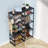 32 Pair Stackable Shoe Rack-557326301