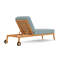 Alpine Outdoor Teak Chaise Lounge-1700104228