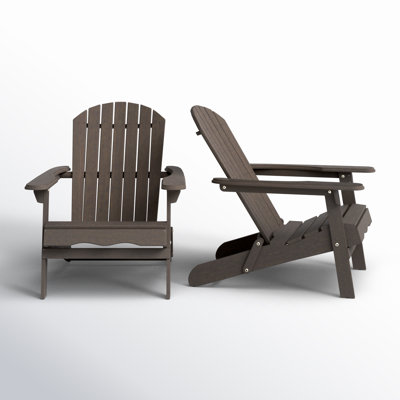 Woking Foldable Outdoor Adirondack Set