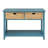 Lakendra Rectangular 2-Drawer Console Table with Bottom Shelf-1919119166-2011398616