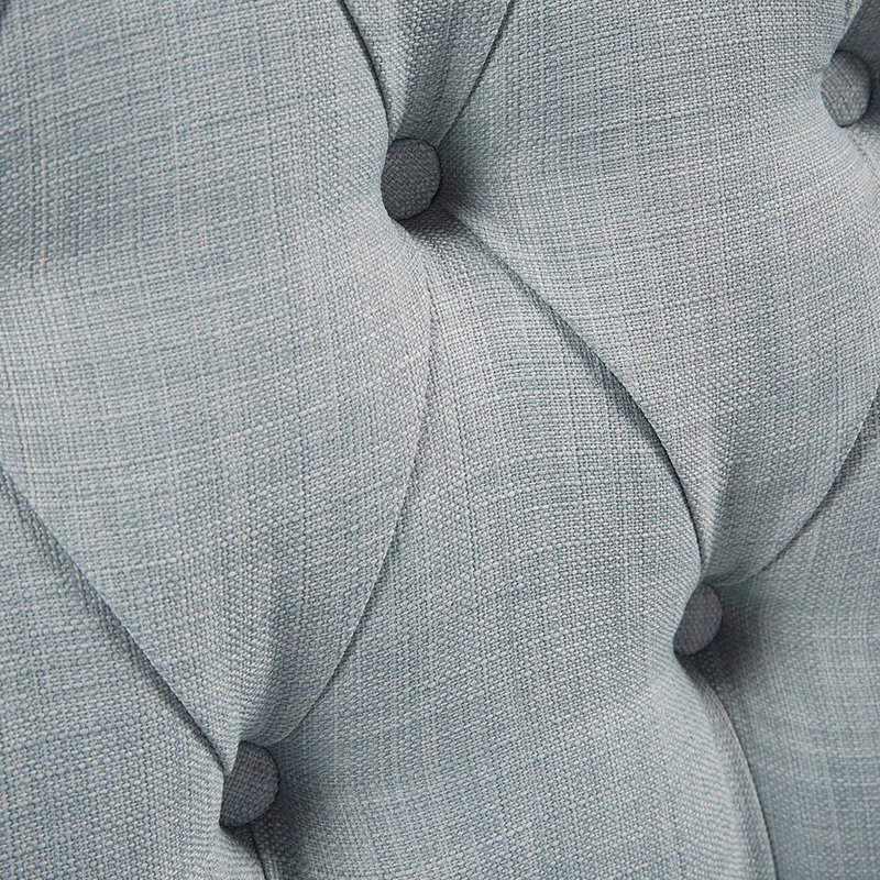 Chaise d'appoint transitionnelle avec dossier capitonné