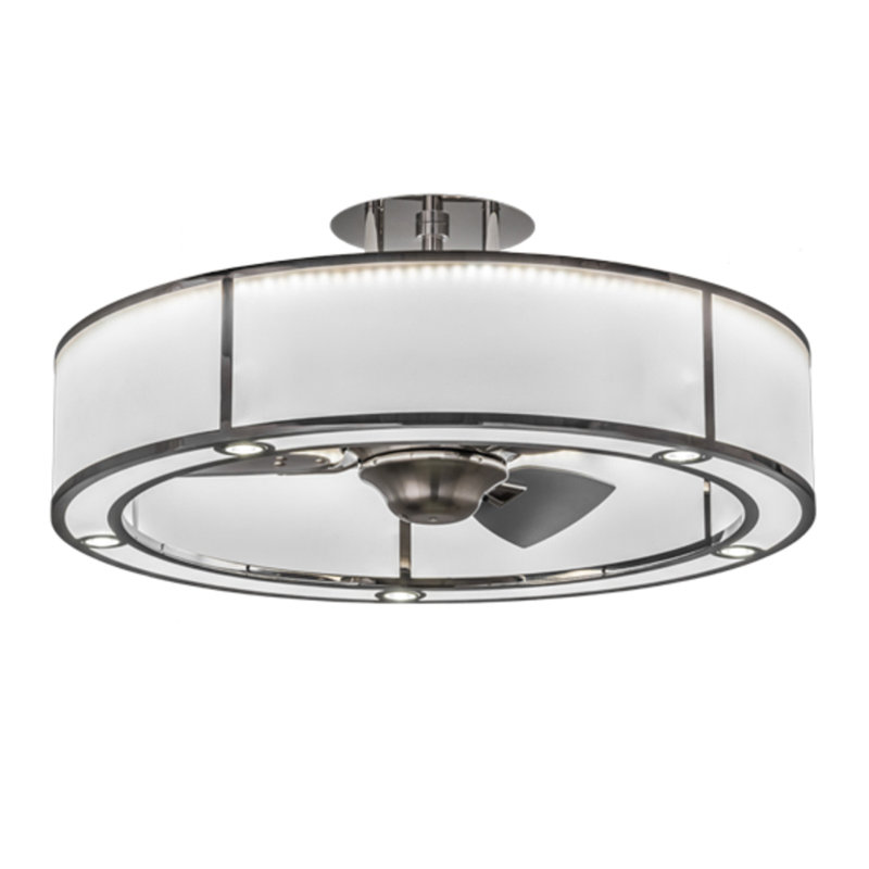 Smythe Craftsman LED Downrod Ceiling Fan
