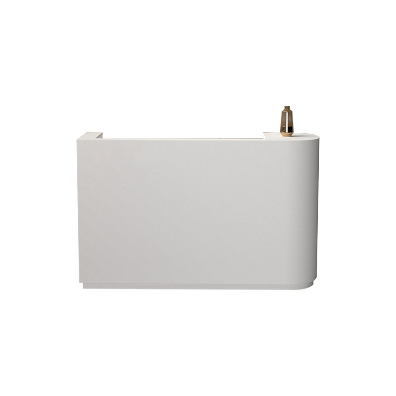 Bureau de réception rectangulaire Modern, White