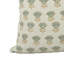 Coussin décoratif à motif floral Fabividine Boho, floral, pur coton, (Kohinoor, gris)-103180209