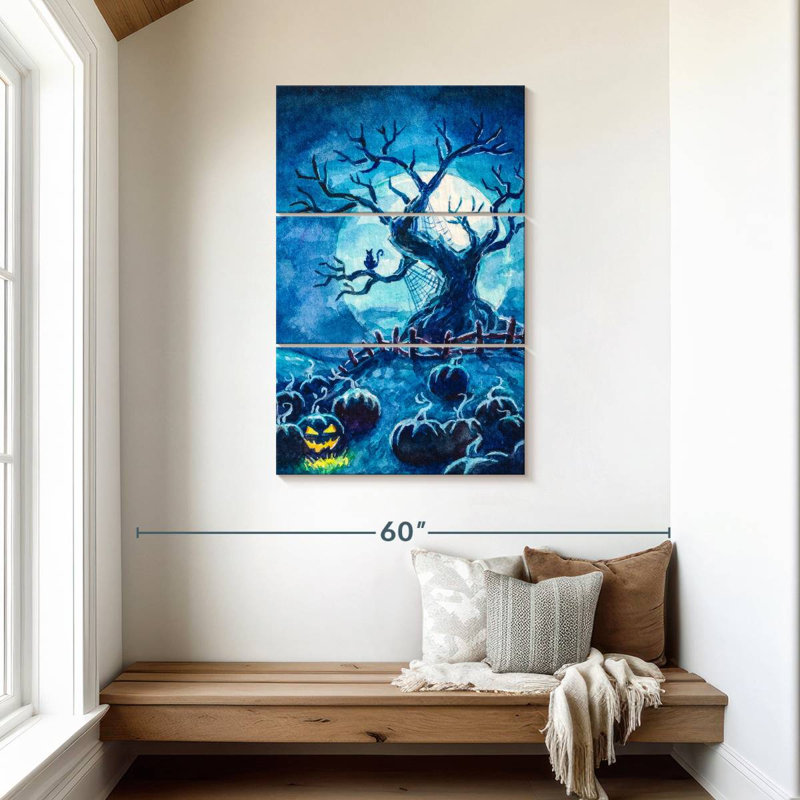 Arbre d'Halloween Lelend, H 45 po x l 28 po